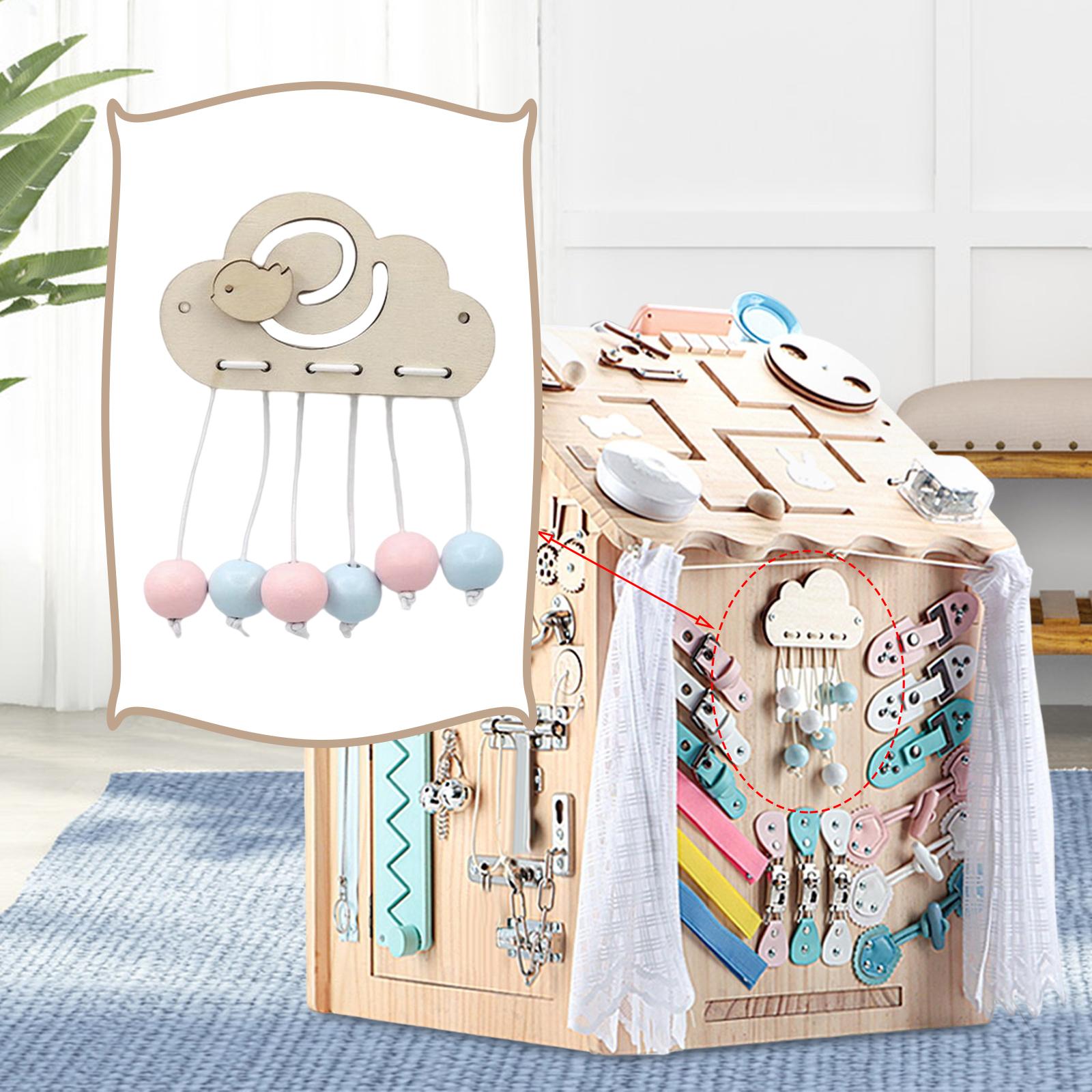 วัสดุสำหรับทำบอร์ดกิจกรรมมอนเต - Montessori Wooden Busy Board Toddler บทวิจารณ์และราคา