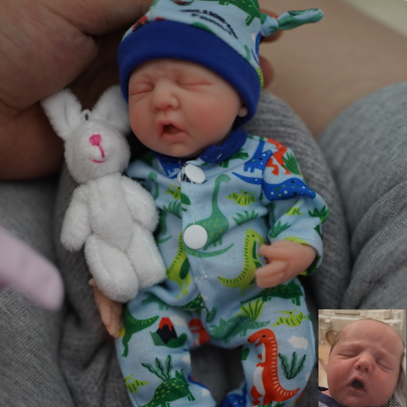 ตุ๊กตาทารกซิลิโคนขนาดเล็กเหมือ - Reborn Baby Doll Silicone Realistic บทวิจารณ์และราคา