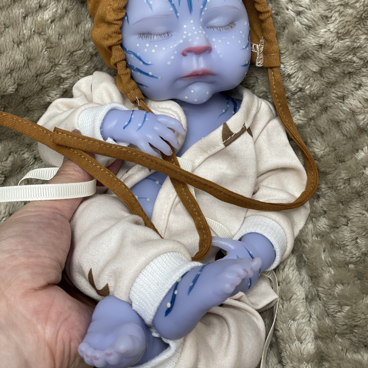 ตุ๊กตาเด็กทารกแบบสมจริง ขนาด 1 - Reborn Baby Doll Silicone Realistic บทวิจารณ์และราคา